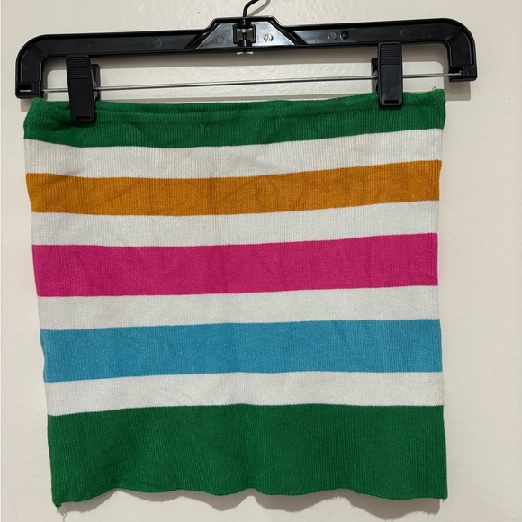 Forever 21 strapless top Size Large - Picture 2 of 3